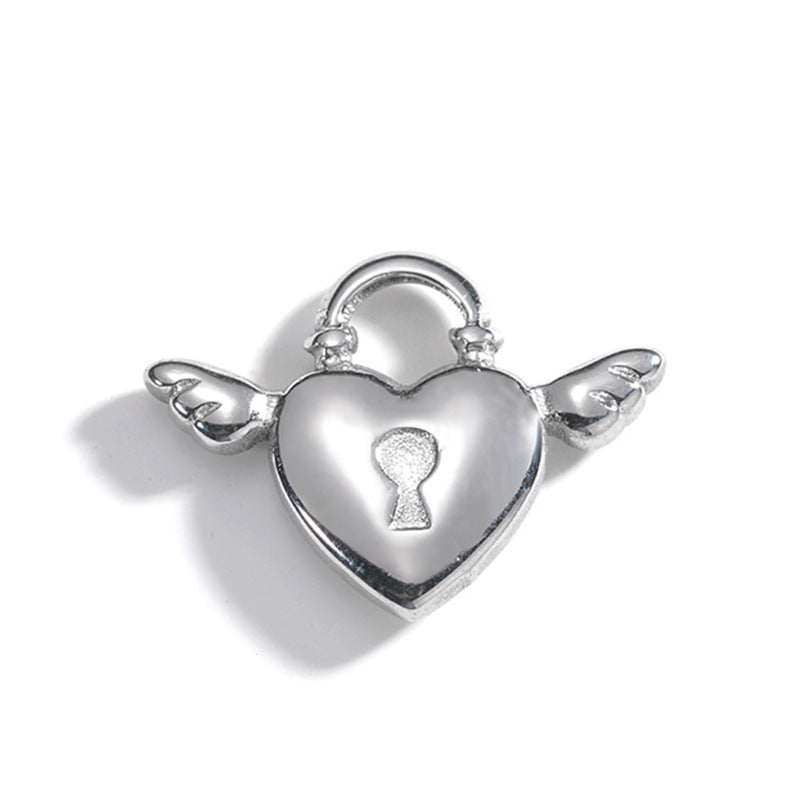 Electroplated Gold Bracelet with Pendant