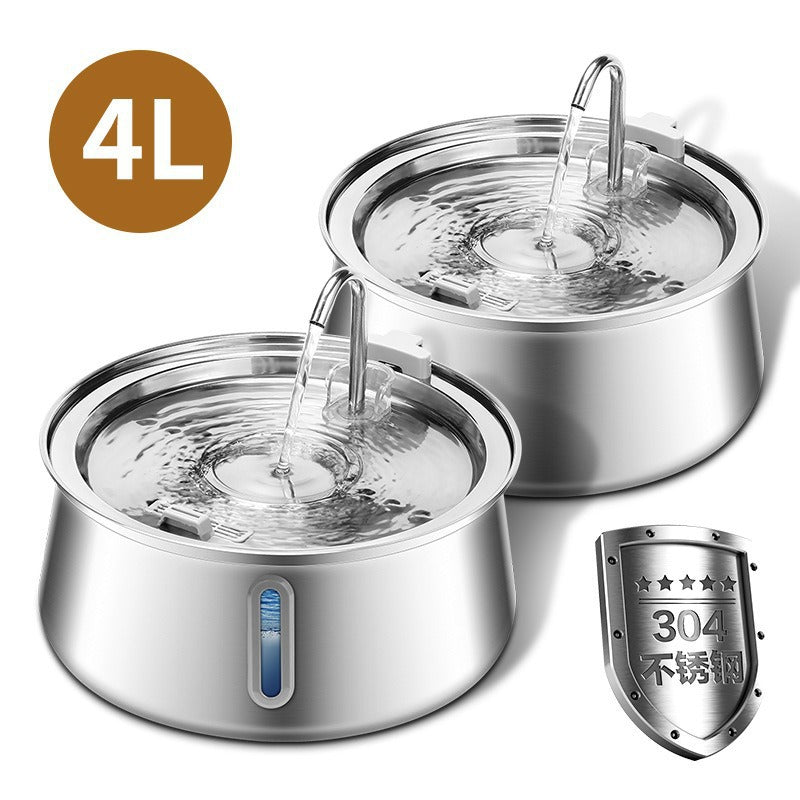 Automatic Pet Water Dispenser with Filtration and USB Power