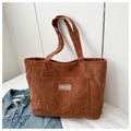 Corduroy Messenger Bag for Women
