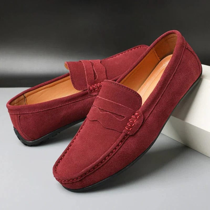 Herren Slipper Freizeitschuhe flach