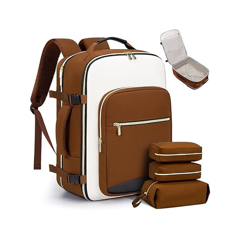 Ergonomic Large Capacity Travel Backpack with Laptop Compartment