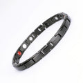 Geometric Magnetic Closure Alloy Bracelet