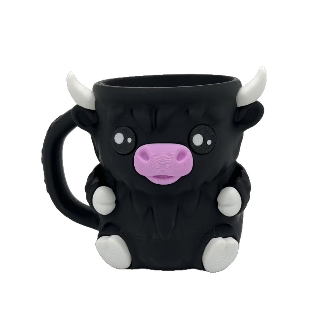 Highland Cow Ice Cream Pint Holder Decorative Pint Stand
