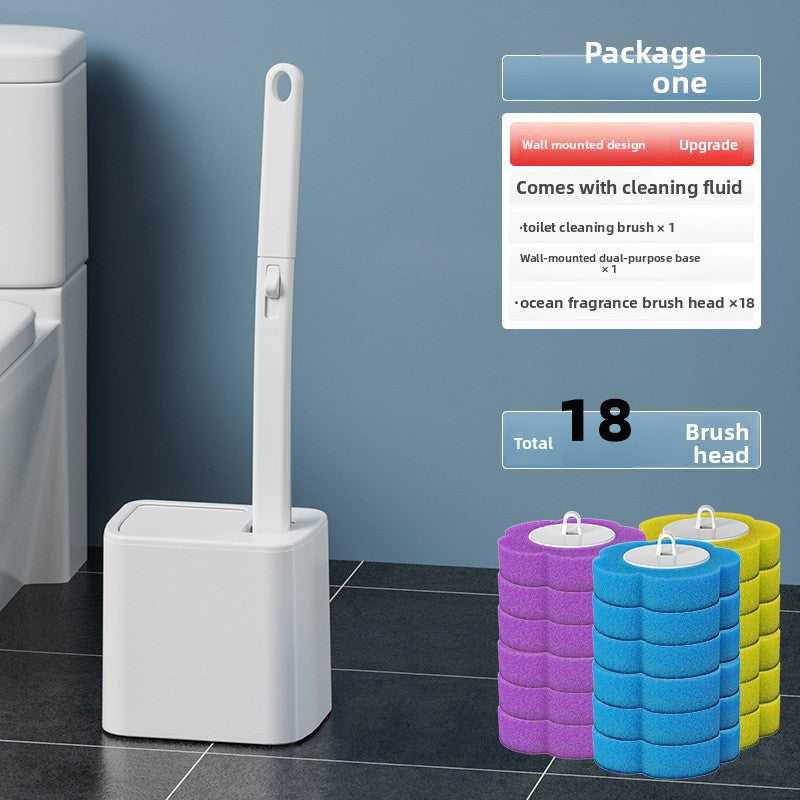All-in-One Toilet Brush Set
