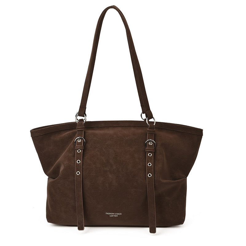 High-End Retro Tote Bag for Women