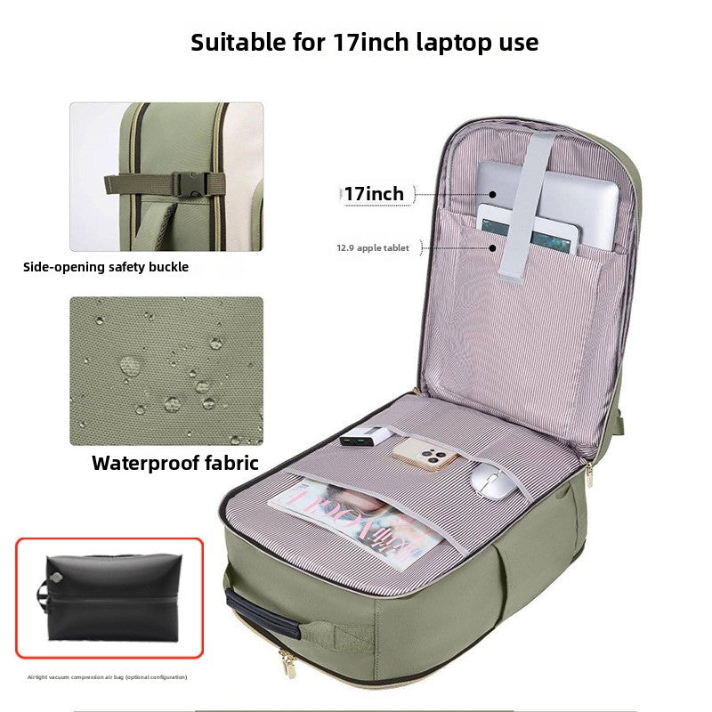Ergonomic Large Capacity Travel Backpack with Laptop Compartment