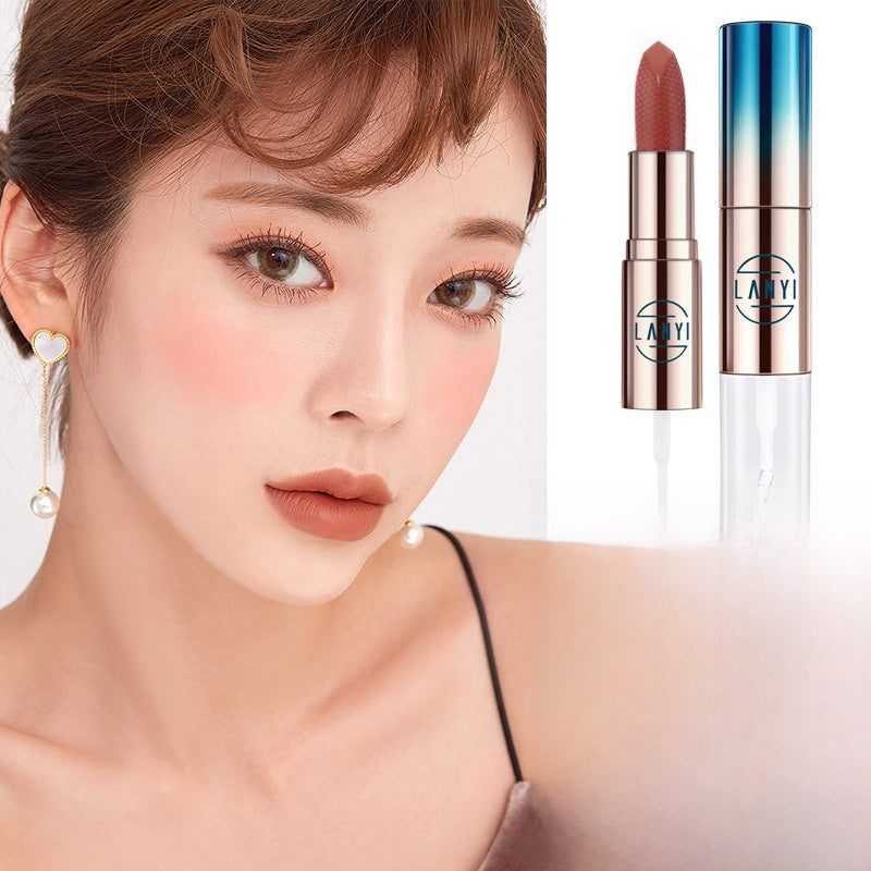 Moisturizing Long-Lasting Lipstick with Lip Liquid