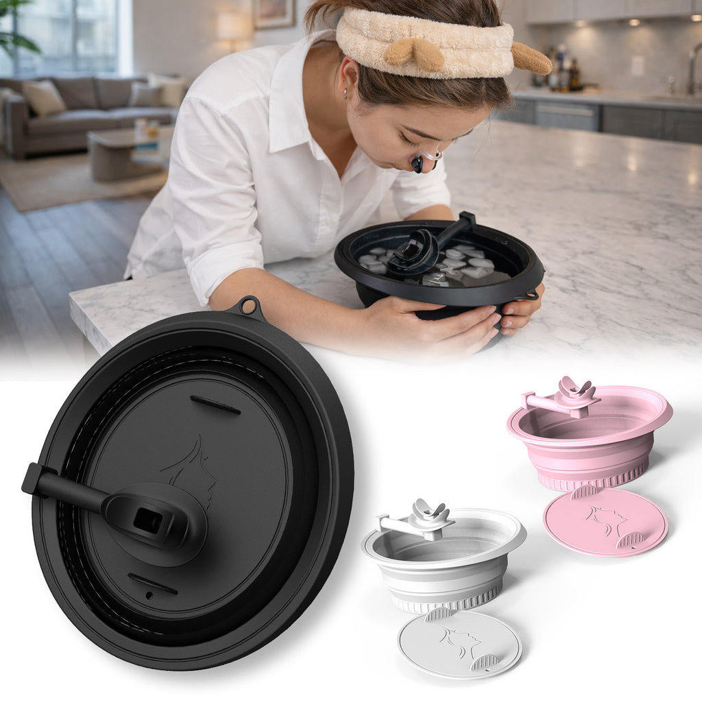 Foldable Silicone Ice Facial Basin