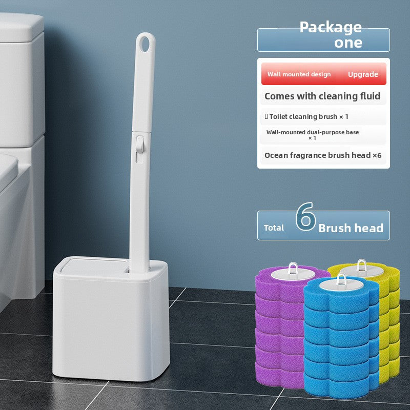 All-in-One Toilet Brush Set