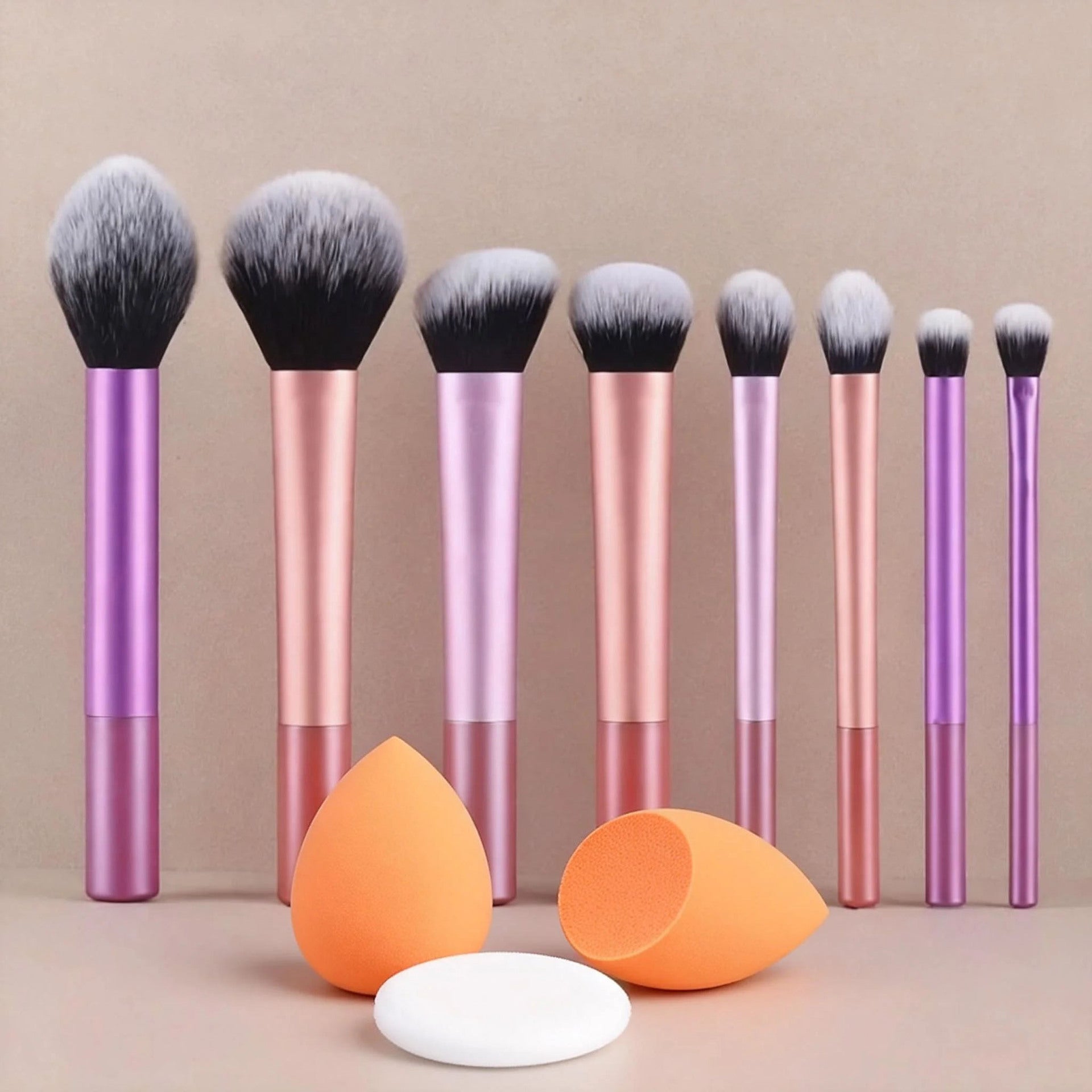 Mehrfarbiger Make-up-Pinsel
