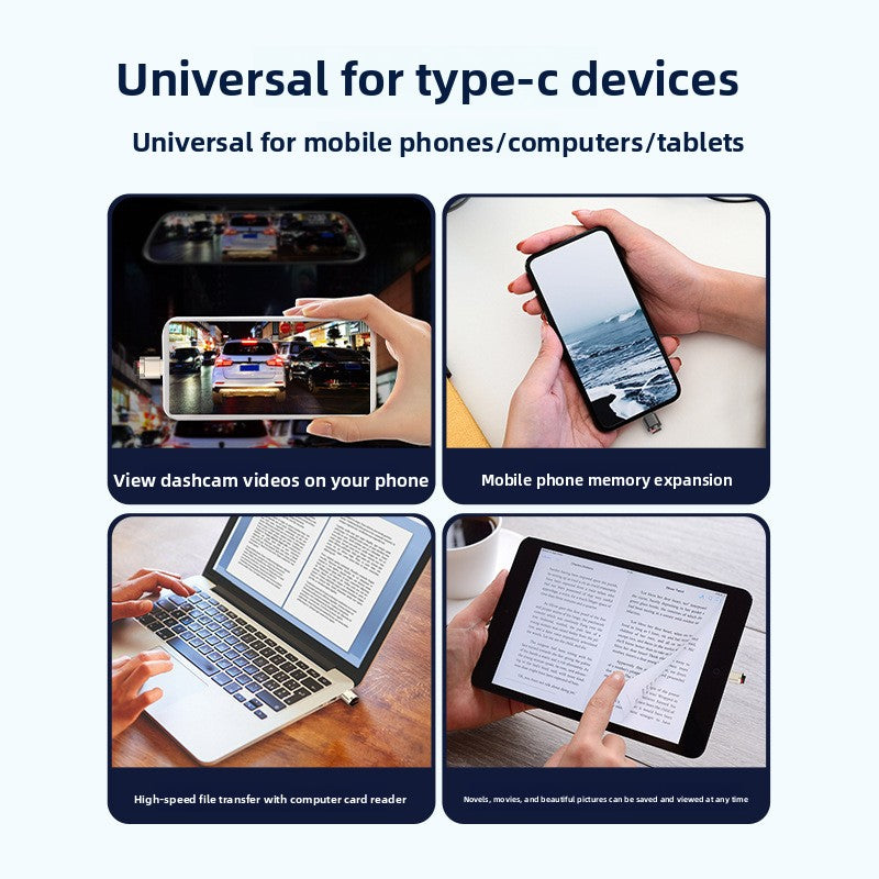 Type-C and Apple Compatible Card Reader