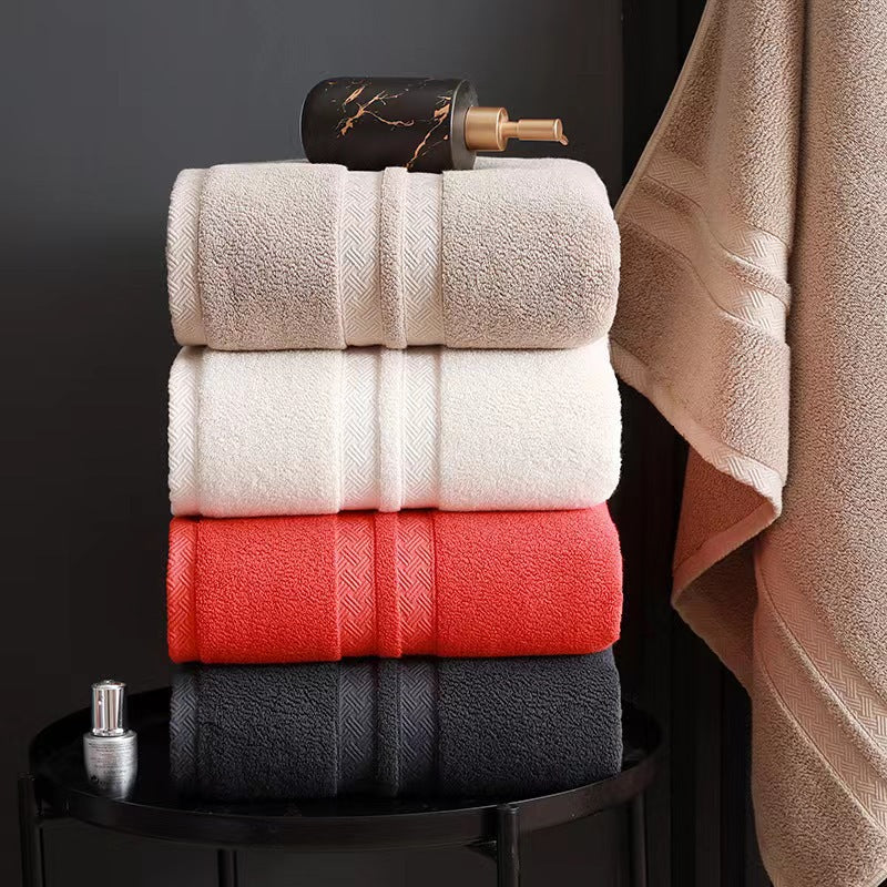 Pure Cotton Bath Towel and Towel Set