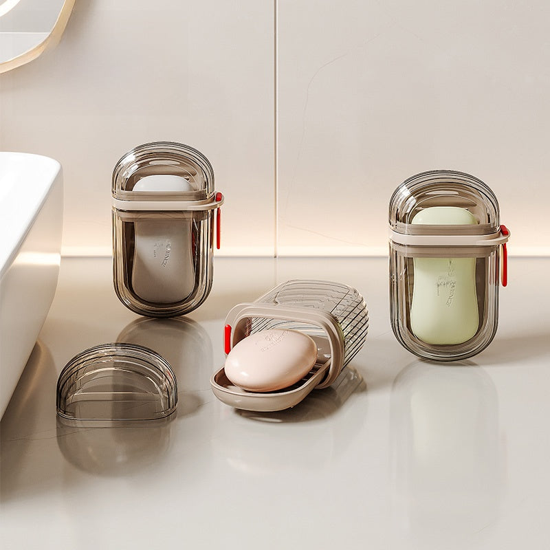 Portable Travel Soap Box with Drainage
