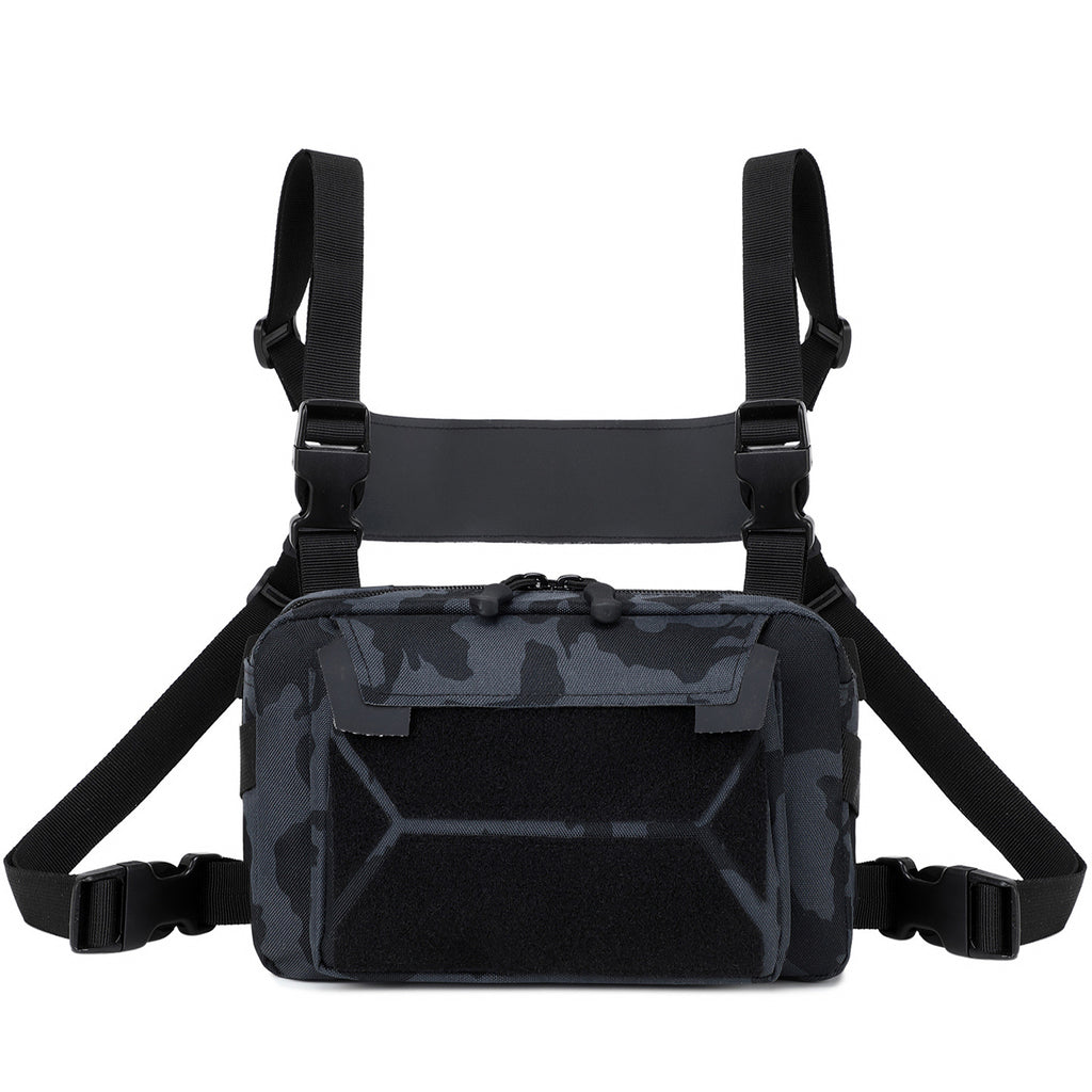 Functional Tactical Chest Bag for Outdoor Activities
