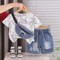 Boys Cartoon Print Shorts