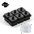 6-Cavity Whiskey Ice Ball and Cube Mold