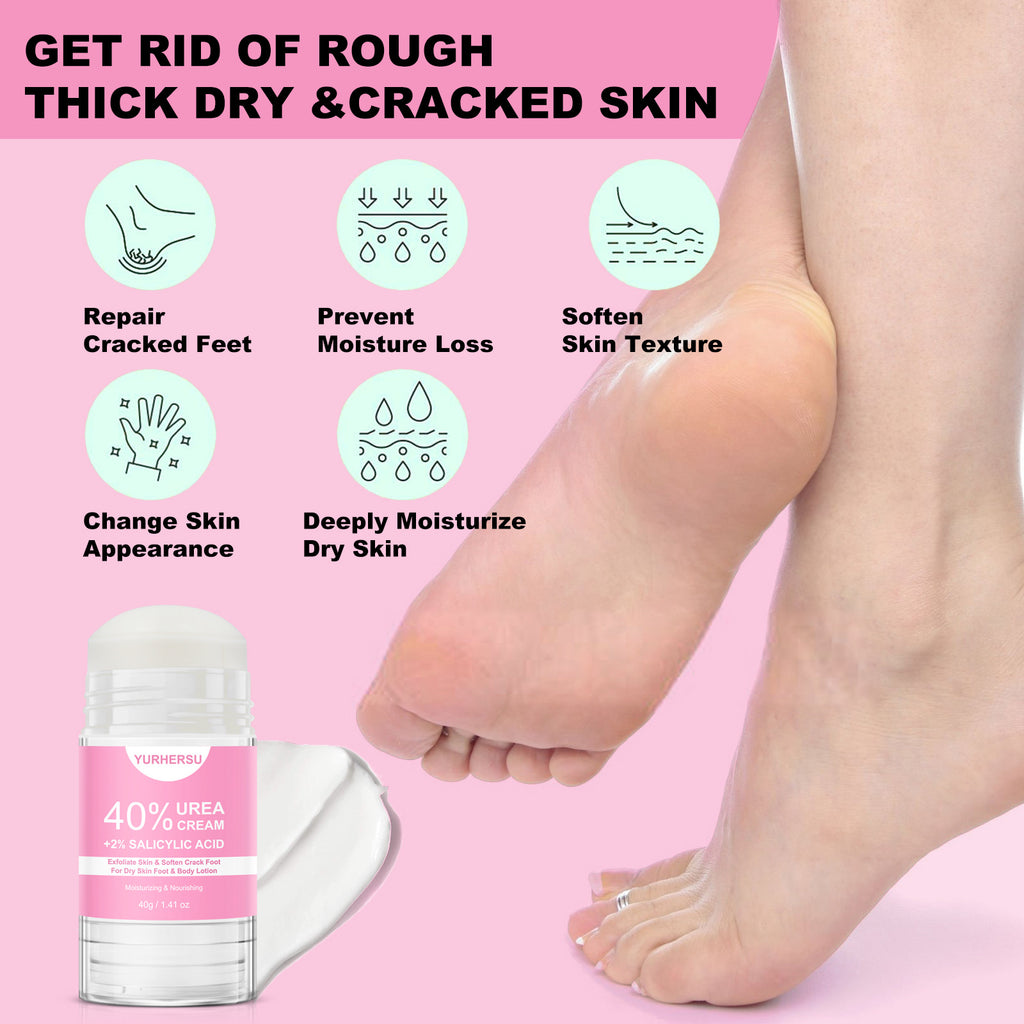 Feuchtigkeitscreme Hand Fuß Körper 40g 40% Urea intensive Pflege | Moisturizing Hand Foot Body Cream 40g 40% Urea Intensive Care