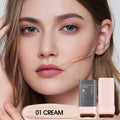 Concealer Foundation Stick with Brush Head Waterproof Natural Makeup