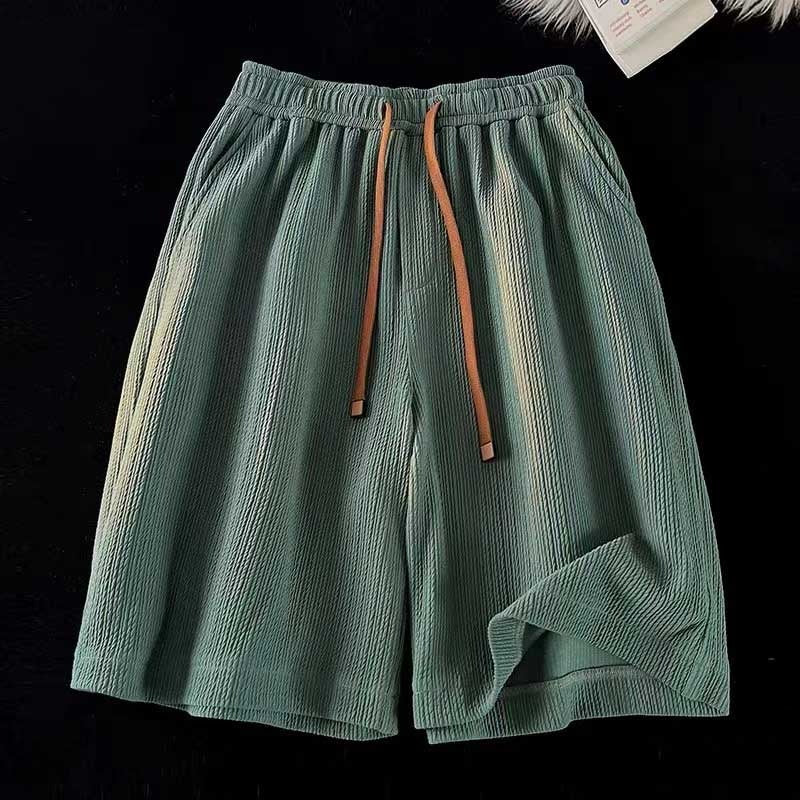 Mens Pleated Quick-Dry Shorts
