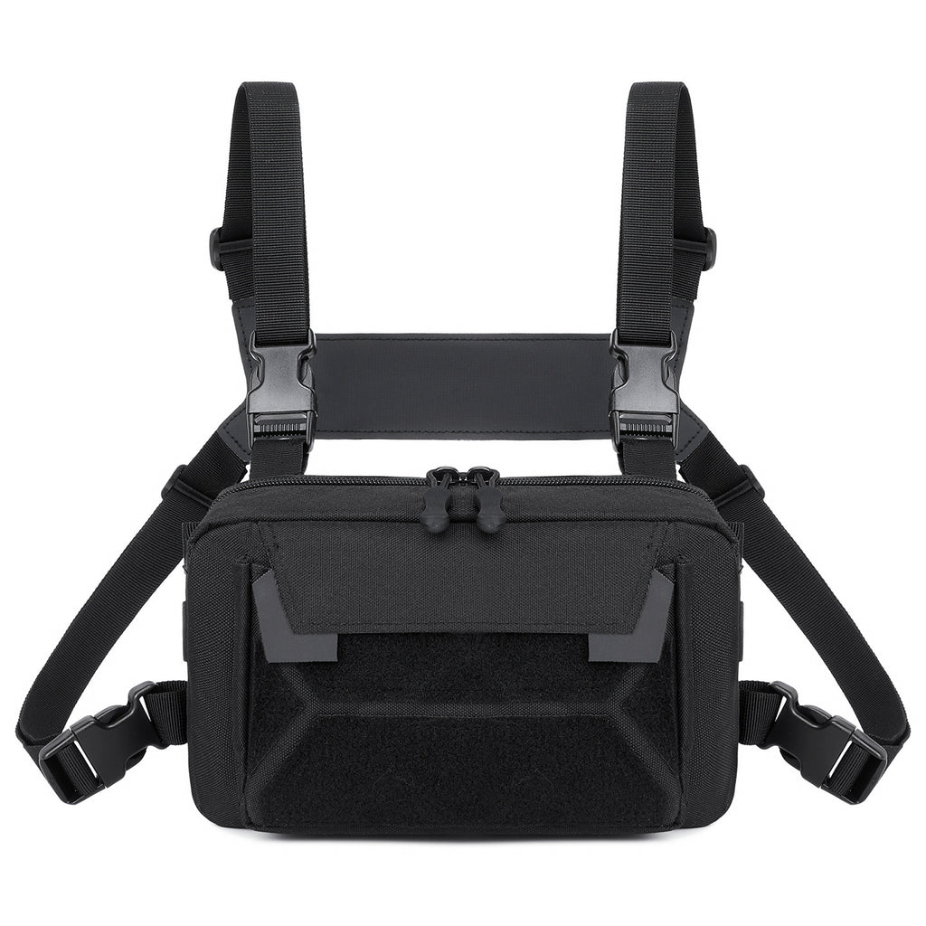 Functional Tactical Chest Bag for Outdoor Activities