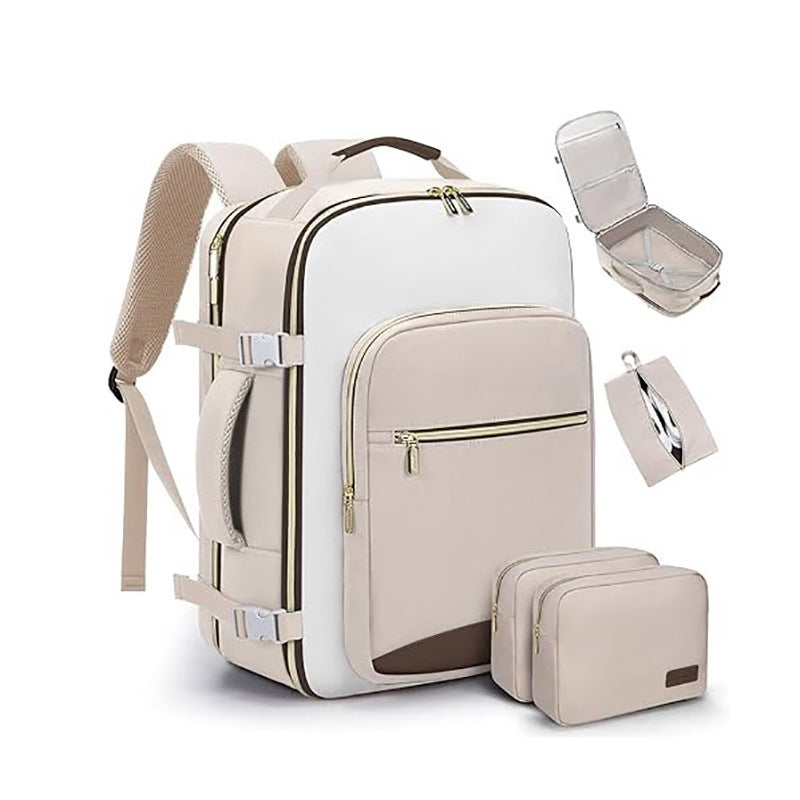Ergonomic Large Capacity Travel Backpack with Laptop Compartment