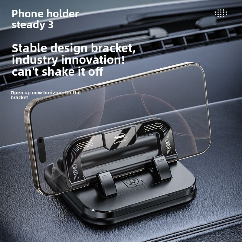 Car Mobile Phone Holder with Parking Number Plate