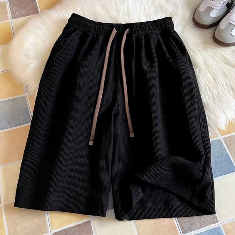 Mens Pleated Quick-Dry Shorts