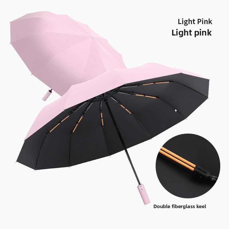 Automatic Folding Umbrella Sun Rain Protection