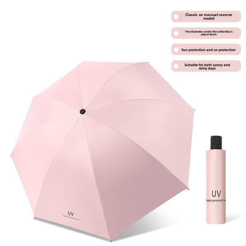 Automatic Folding Umbrella Sun Rain Protection