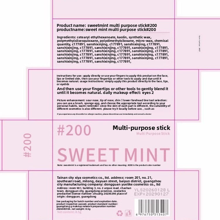 Sweetmint Multi-Use Makeup Stick