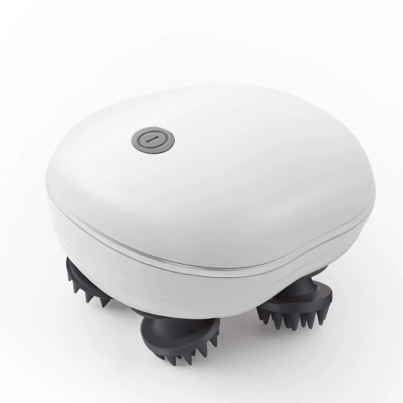Masseur de tête automatique pour chat avec vibration et fonction rechargeable