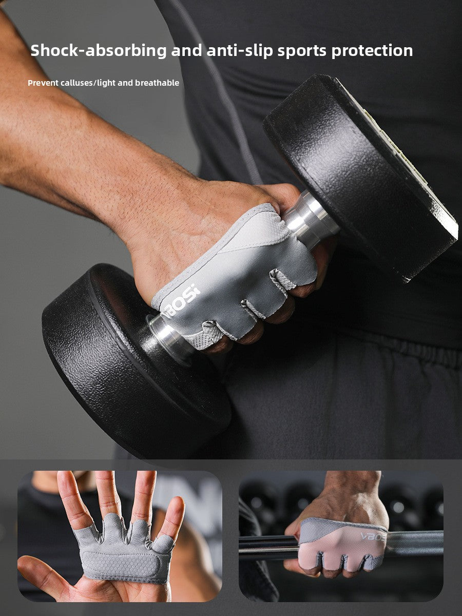 Gants de sport de fitness à demi-doigts