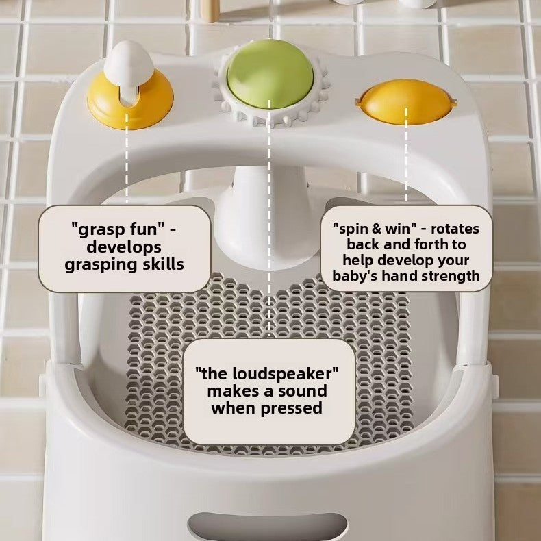 Siège de bain pour bébé avec sangles de sécurité