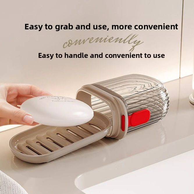 Portable Travel Soap Box with Drainage