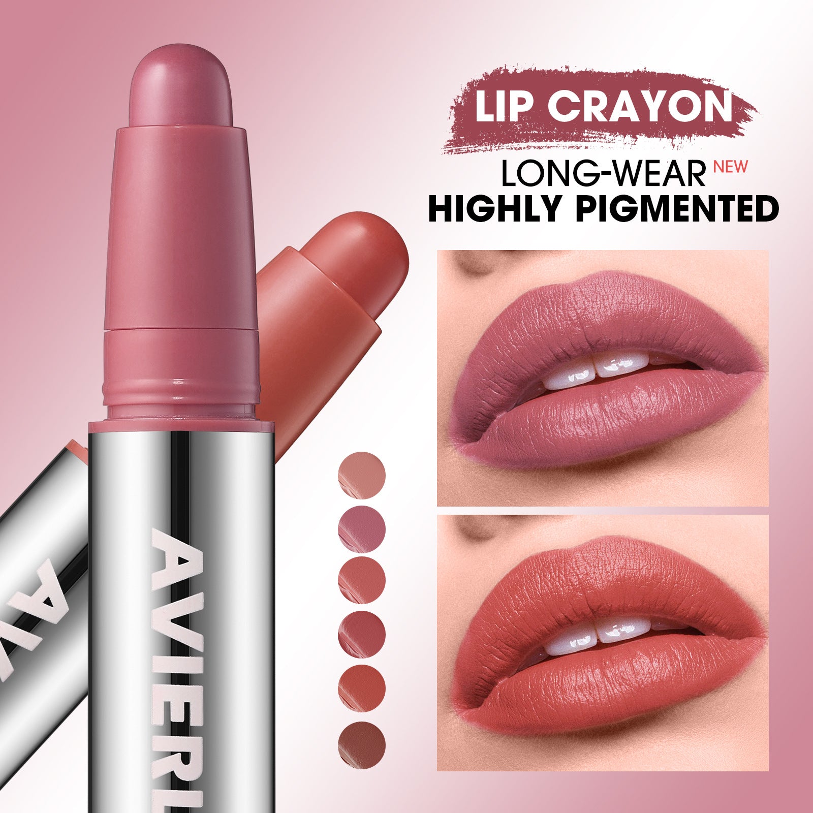 Matte Lipstick Long-Lasting Waterproof