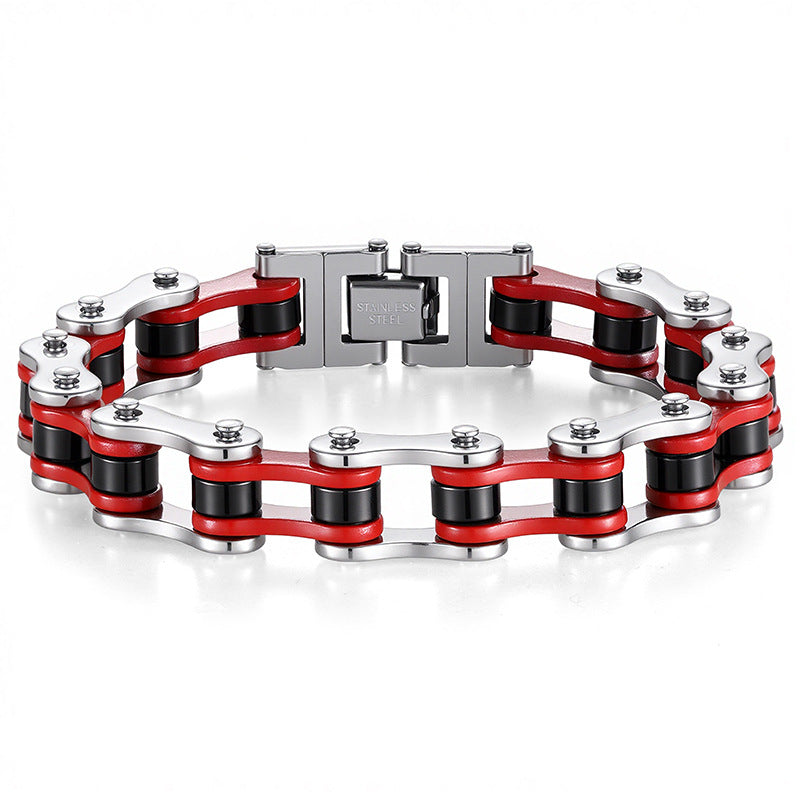 Geometric Stainless Steel Gold Plated Bracelet