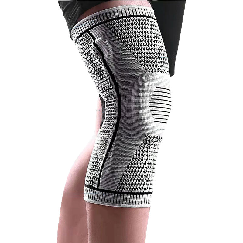 Genouillères antidérapantes en silicone pour la protection sportive