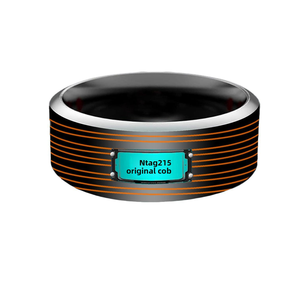 Ceramic NFC Smart Ring