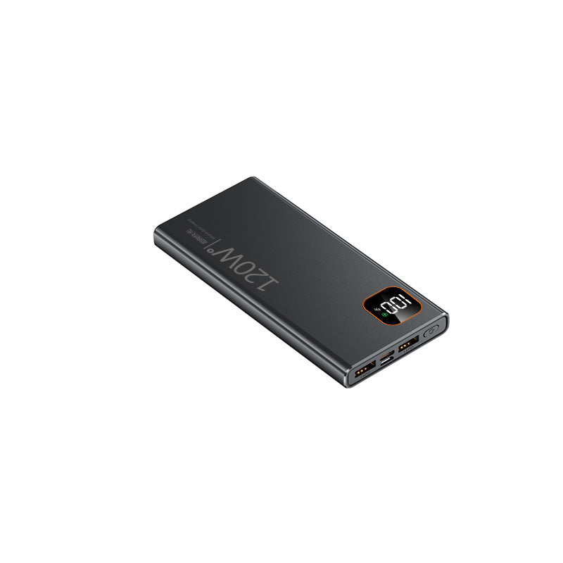 120W Super Fast Charging Power Bank 30000mAh Portable Mobile Battery Pack