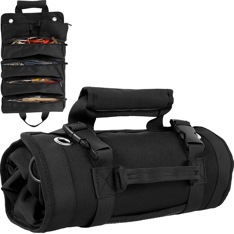 Roll-Type Electrician Tool Bag Oxford Cloth Portable