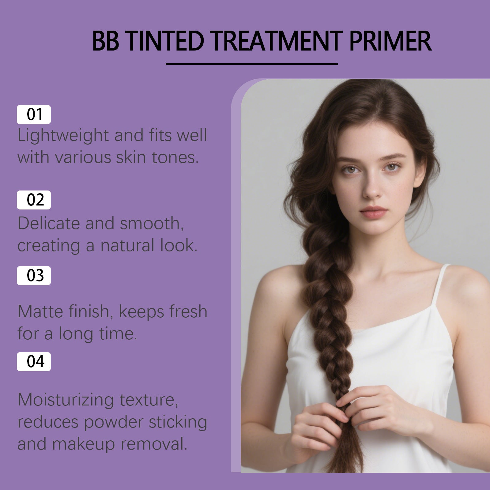 BB Cream Set with Makeup Brush