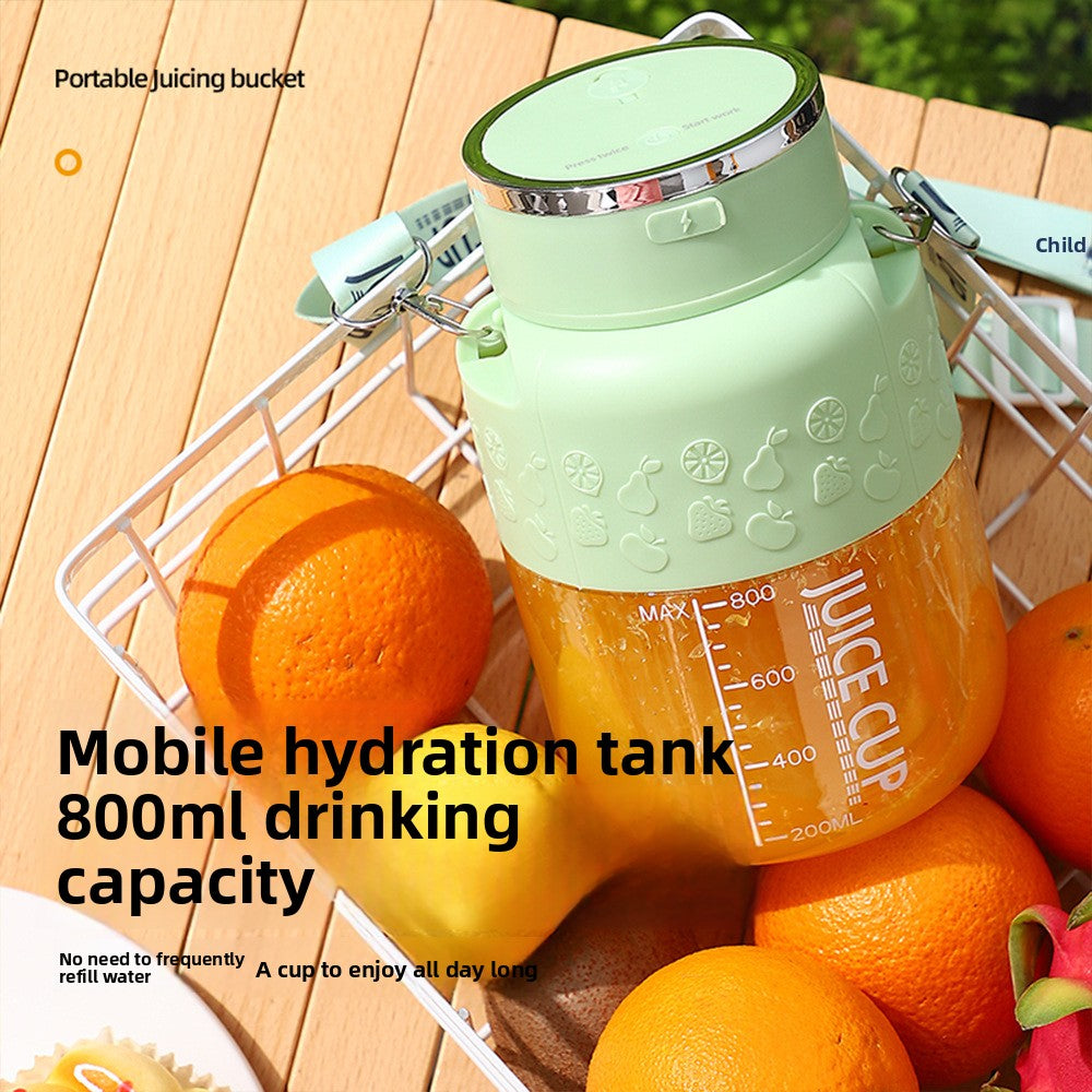 Portable Electric Juicer Cup with 800ml Capacity