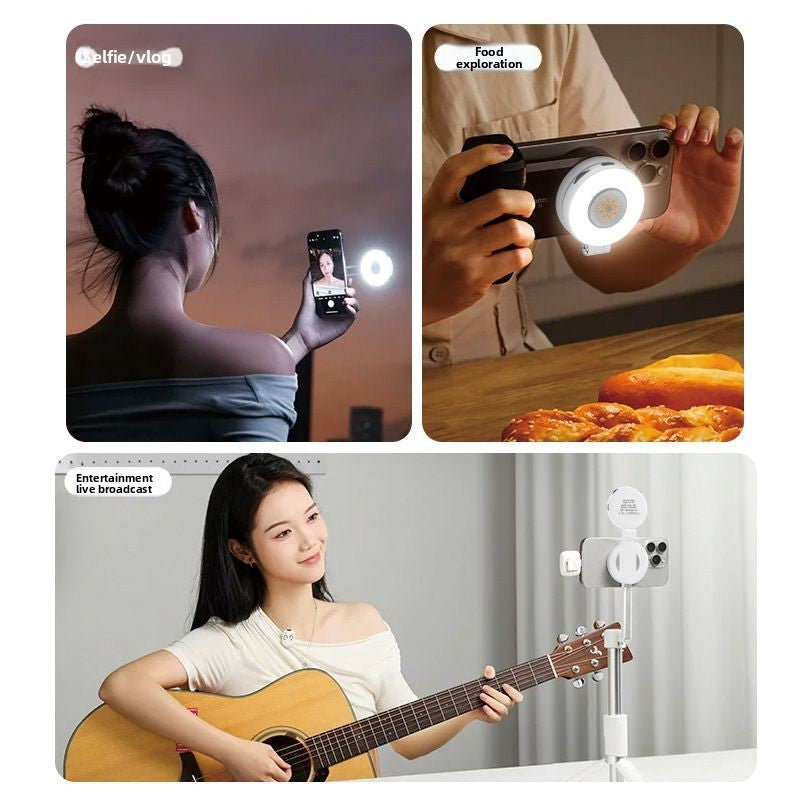 Magnetic Fill Light for Mobile Devices