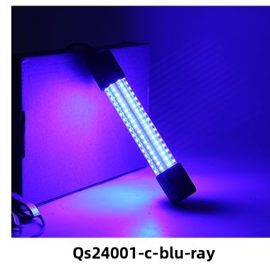 Underwater LED Fishing Lamp 12V-24V Waterproof Fish Attracting Light