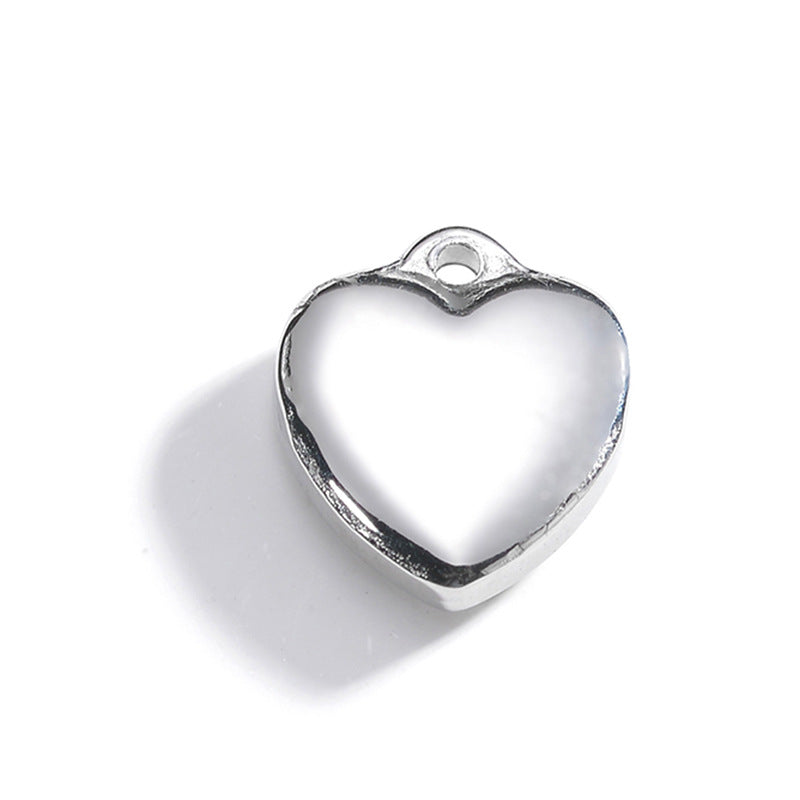 Electroplated Gold Bracelet with Pendant