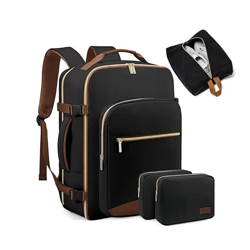 Ergonomic Large Capacity Travel Backpack with Laptop Compartment