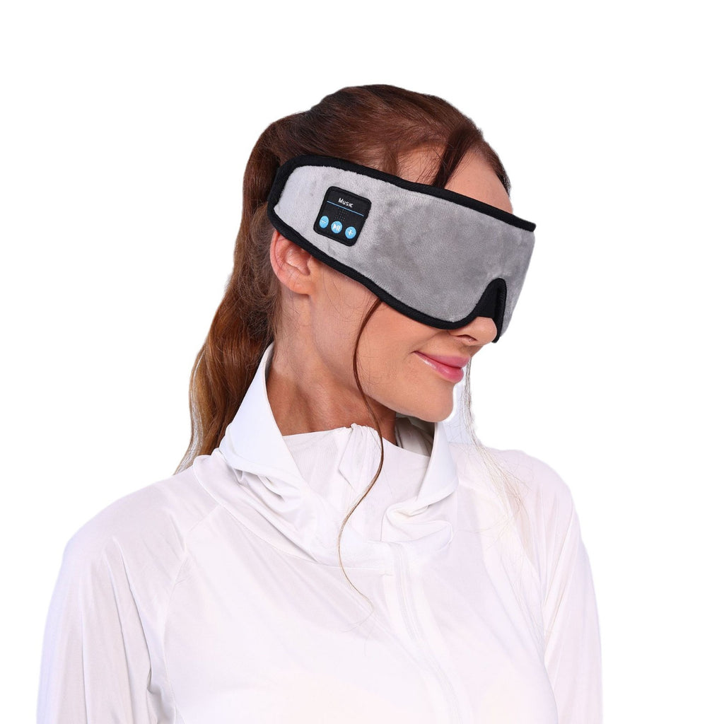 Masque de nuit sans fil Bluetooth 5.2 stéréo avec fonction musique et appels