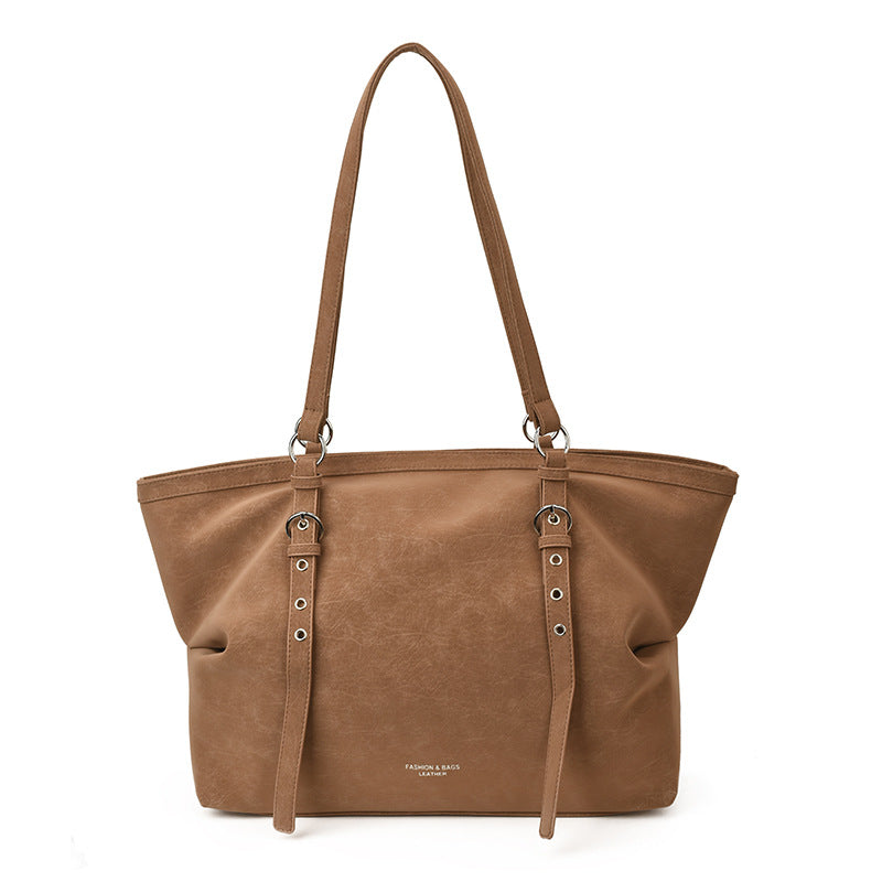 High-End Retro Tote Bag for Women