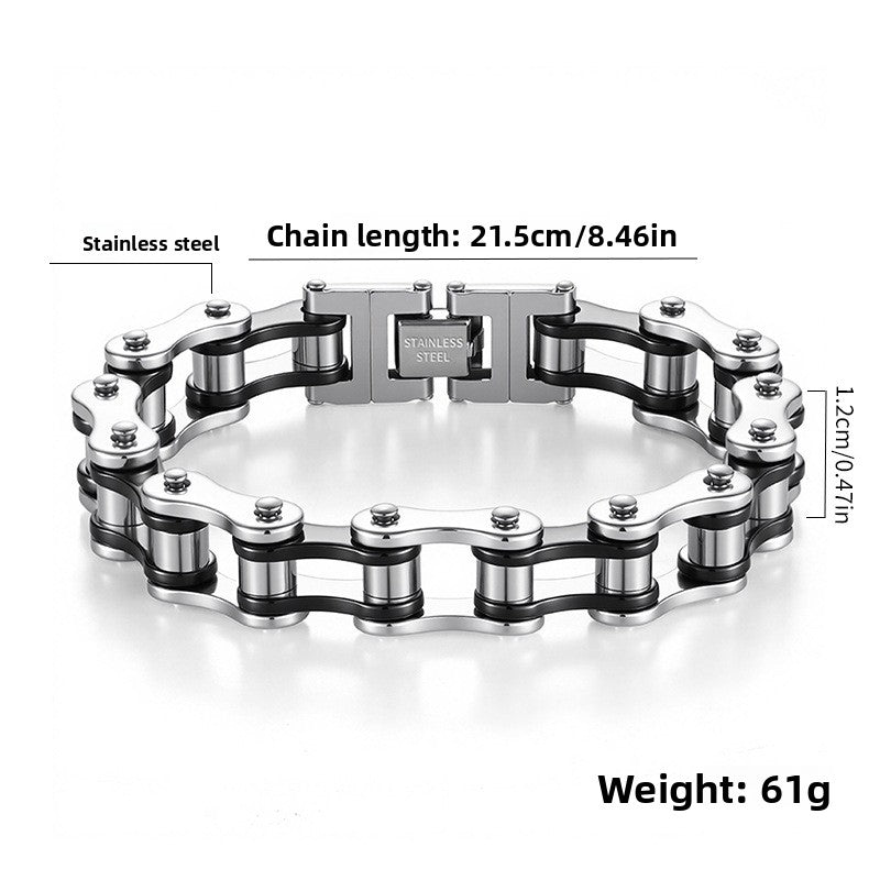 Geometric Stainless Steel Gold Plated Bracelet