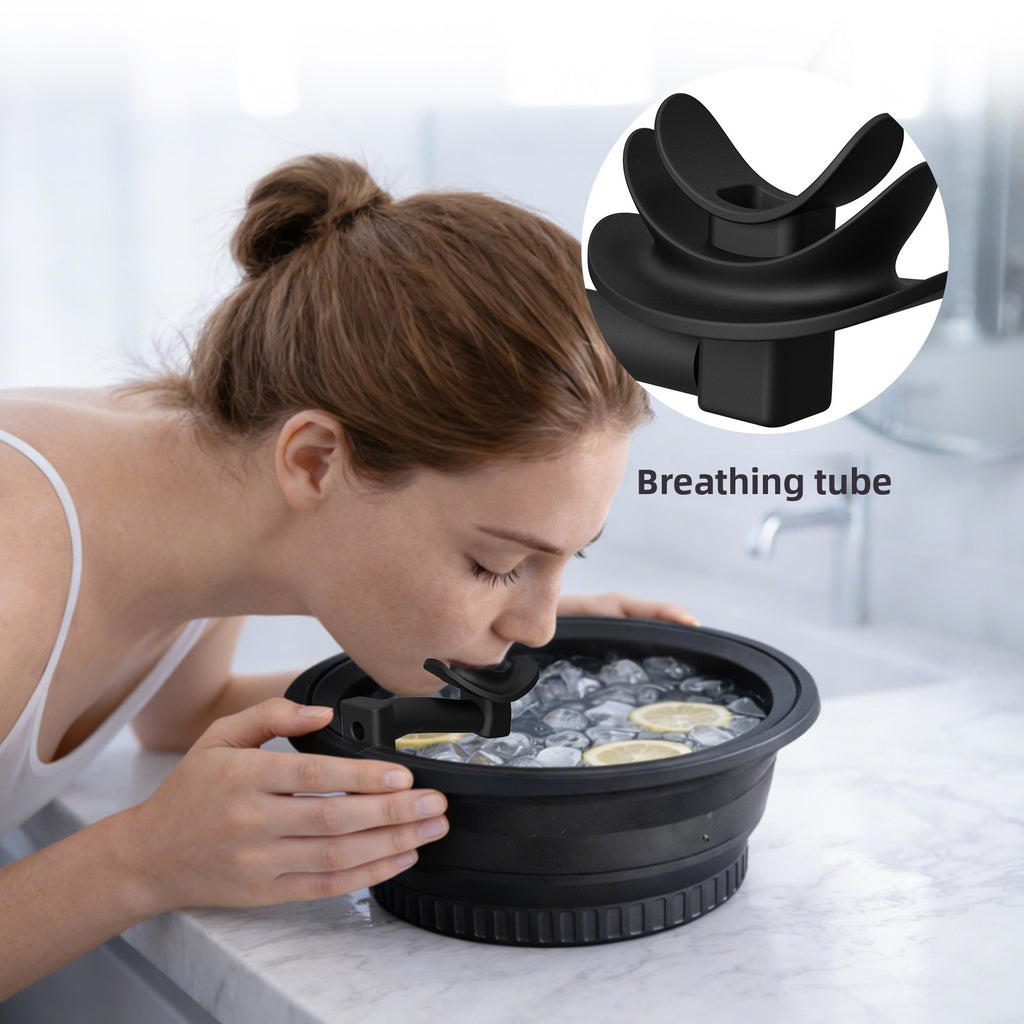 Foldable Silicone Ice Facial Basin